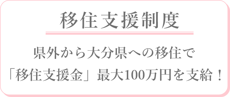 移住支援制度